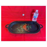 Painted Cast Iron Tray