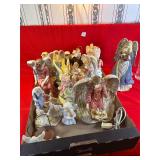 Assorted Angel Figurines & Misc