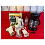 Salad Shooter & Coffee Maker
