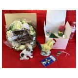Avon Easter Wreath & Assorted Decor
