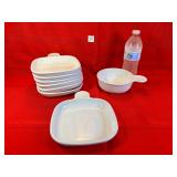 Corningware Small Plates & Bowl