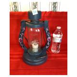 Electric Hand Painted Wooden Lantern