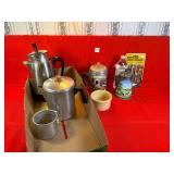 Assorted Pitchers, Roseville Pottery & Misc