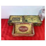 Vintage Cigar Boxes Vintage Cigar Boxes