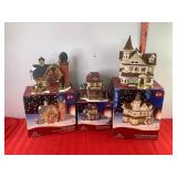 Holiday Time Christmas Buildings Holiday Time Christmas Buildings