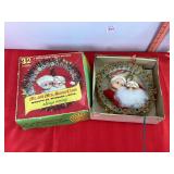 Mr. & Mrs. Santa Claus Wreath Mr. & Mrs. Santa Claus Wreath