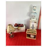 Dancing Ballerina, Firetruck, Small Lamp & Mug Dancing Ballerina, Firetruck, Small Lamp & Mug