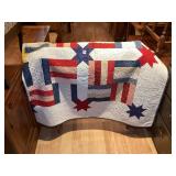 Quilt of Valor by Jan Wisor Approx 70" x 88" Quilt of Valor by Jan Wisor Approx 70" x 88"