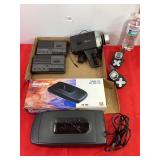 VHS Rewinder, Radios, Bell Howell Recorder & Misc VHS Rewinder, Radios, Bell Howell Recorder & Misc