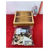Game Board, Asst Pieces & Cards Game Board, Asst Pieces & Cards