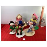 Assorted Annalee Dolls Assorted Annalee Dolls