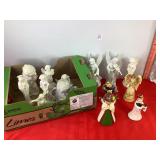 Assorted Angel Figurines Assorted Angel Figurines