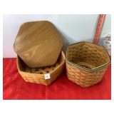 Longaberger Hexagon Baskets Longaberger Hexagon Baskets