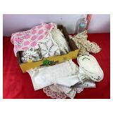 Assorted Doilies & Linens Assorted Doilies & Linens