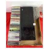 Assorted CDs & CD Holder Assorted CDs & CD Holder