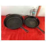 Tramontina Cast 12.5" Skillet & 10" Griddle Tramontina Cast 12.5" Skillet & 10" Griddle
