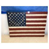 Plastic American Flag Wall Hanging Plastic American Flag Wall Hanging