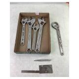 Craftsman, Goodwrench Adjustable Wrenches & Misc Craftsman, Goodwrench Adjustable Wrenches & Misc