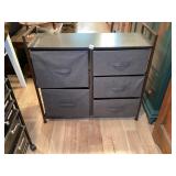 Fabric Dresser Approx 27.5" T x 33" W x 12" D Fabric Dresser Approx 27.5" T x 33" W x 12" D