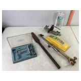 Tire Spoon, Ace Torch, Sanding Block & Misc Tire Spoon, Ace Torch, Sanding Block & Misc