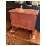 Lidded Stand Approx 18" T x 19" W x 12" D Lidded Stand Approx 18" T x 19" W x 12" D