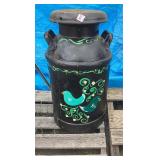 Painted Milk Can Painted Milk Can