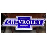 Metal Chevrolet Sign Metal Chevrolet Sign
