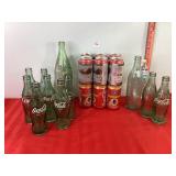 Coca Cola Bottles, Redskins & Budweiser Cans Coca Cola Bottles, Redskins & Budweiser Cans