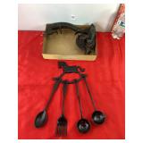 Enterprise Cherry Stoner & Cast Hanging Utensils Enterprise Cherry Stoner & Cast Hanging Utensils