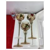 Painted Candelabras Painted Candelabras