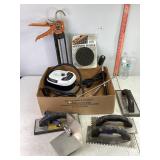 Trowels, Caulk Gun, Stippling Sponge & Misc Trowels, Caulk Gun, Stippling Sponge & Misc