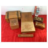 Assorted Wooden Boxes Assorted Wooden Boxes