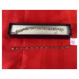 J Bracelet & Marked 925 Tennis Bracelet J Bracelet & Marked 925 Tennis Bracelet