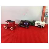 Citgo, GTE & Montgomery Ward Diecast Banks Citgo, GTE & Montgomery Ward Diecast Banks