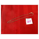 10" 14k Gold Anklet 10" 14k Gold Anklet