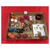 Assorted Costume Pierced & Clip Earrings Assorted Costume Pierced & Clip Earrings