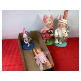 Assorted Annalee Dolls Assorted Annalee Dolls