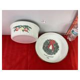 1994 & 2001 Corning Christmas Dishes 1994 & 2001 Corning Christmas Dishes