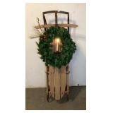 Lighted Decorated Sled Lighted Decorated Sled
