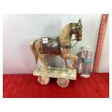 Rolling Wooden Horse Rolling Wooden Horse