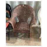 Brown Wicker Chair Brown Wicker Chair