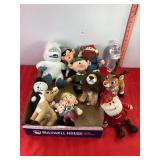 Assorted Rudolph Plush Characters Assorted Rudolph Plush Characters