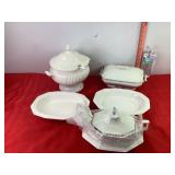 Soup Tureen & Asst China Soup Tureen & Asst China