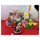 Assorted Annalee Dolls Assorted Annalee Dolls