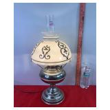 Lamp Converted from Oil to Electric Lamp Converted from Oil to Electric