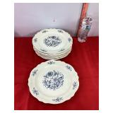 9 - Blue Dresden Plates 9 - Blue Dresden Plates