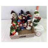 Snowmen Plushes & Ornaments