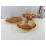 Marigold Carnival Glass