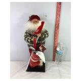 Golfing Santa Figure