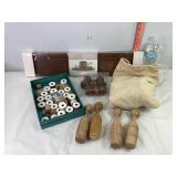 Ribbon, Napkin Rings, Shelf & Misc